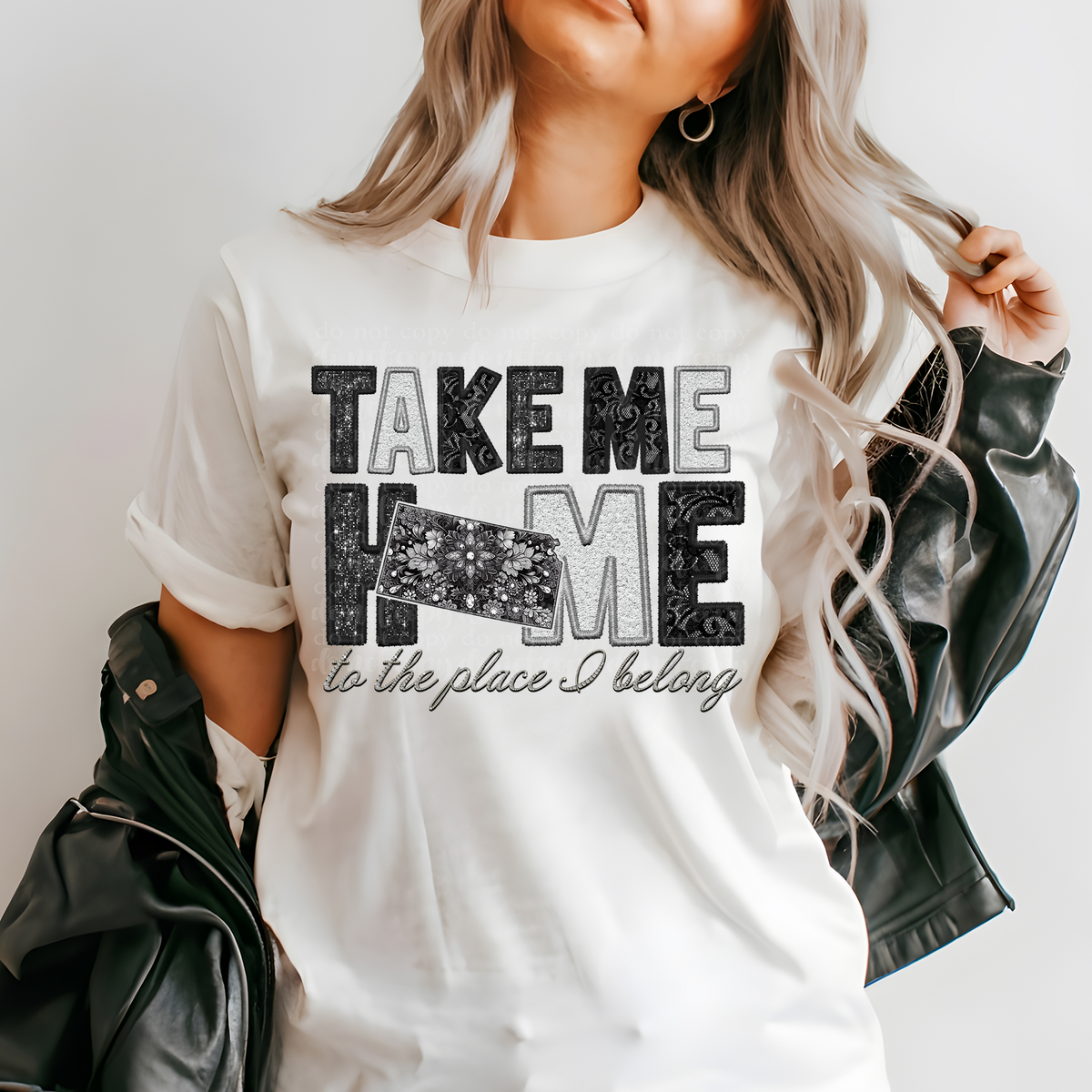 Take me home to the place I belong Kansas DTF TRANSFER