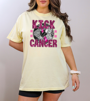 kick cancer soccer sequins 40226 DTF TRANSFER