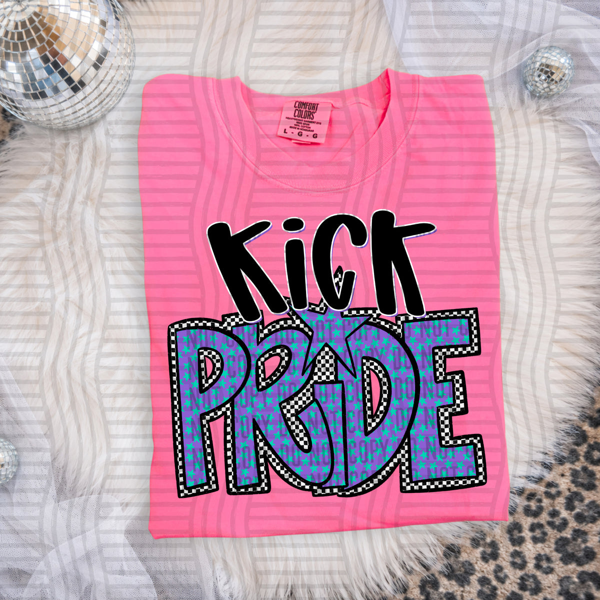 Kick star pride (Caplinger) DTF transfer