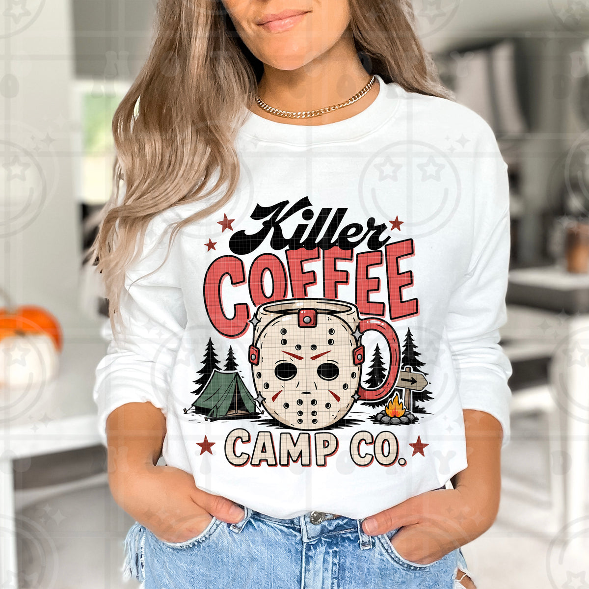 Killer coffee camp co DTF Transfer