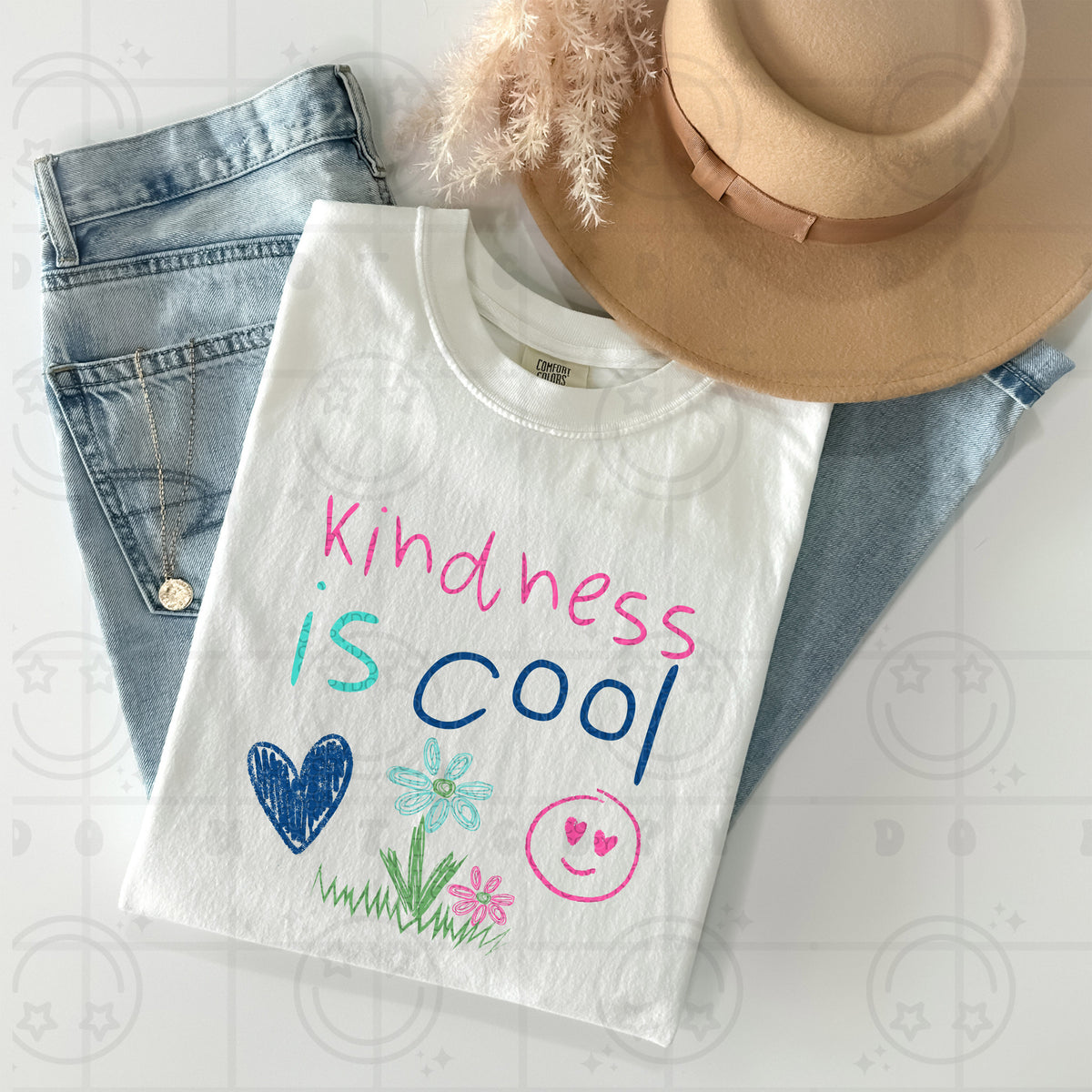 Kindness is cool colorful (HW) DTF transfer