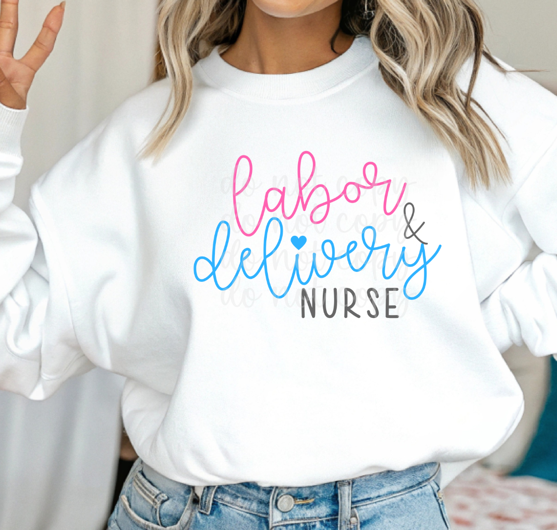 Labor & Delivery Nurse (Parker) DTF transfer
