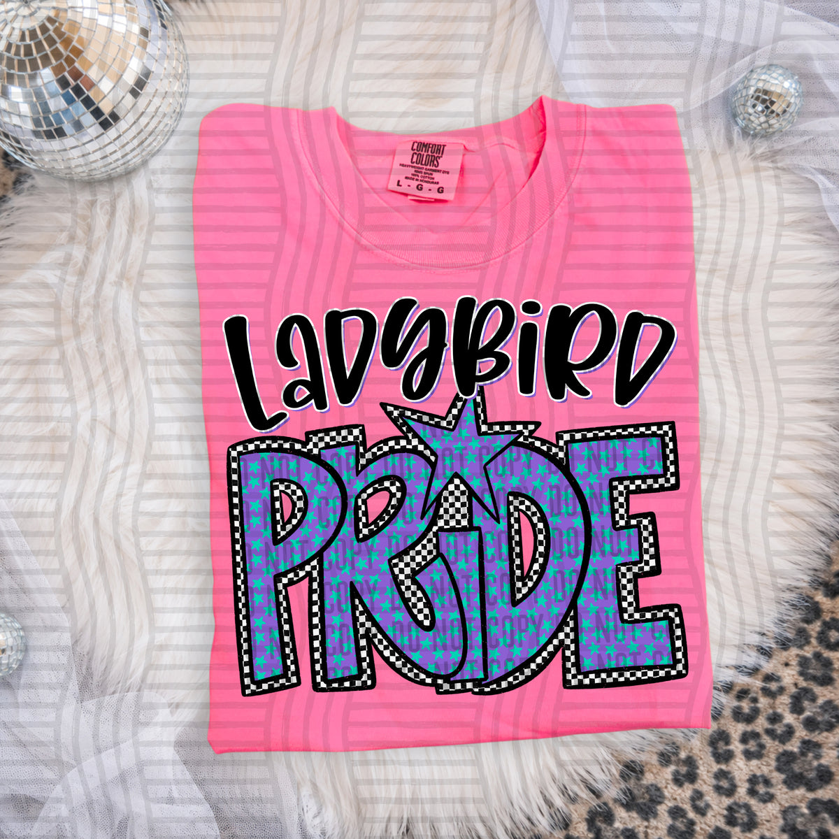 Ladybird star pride (Caplinger) DTF transfer