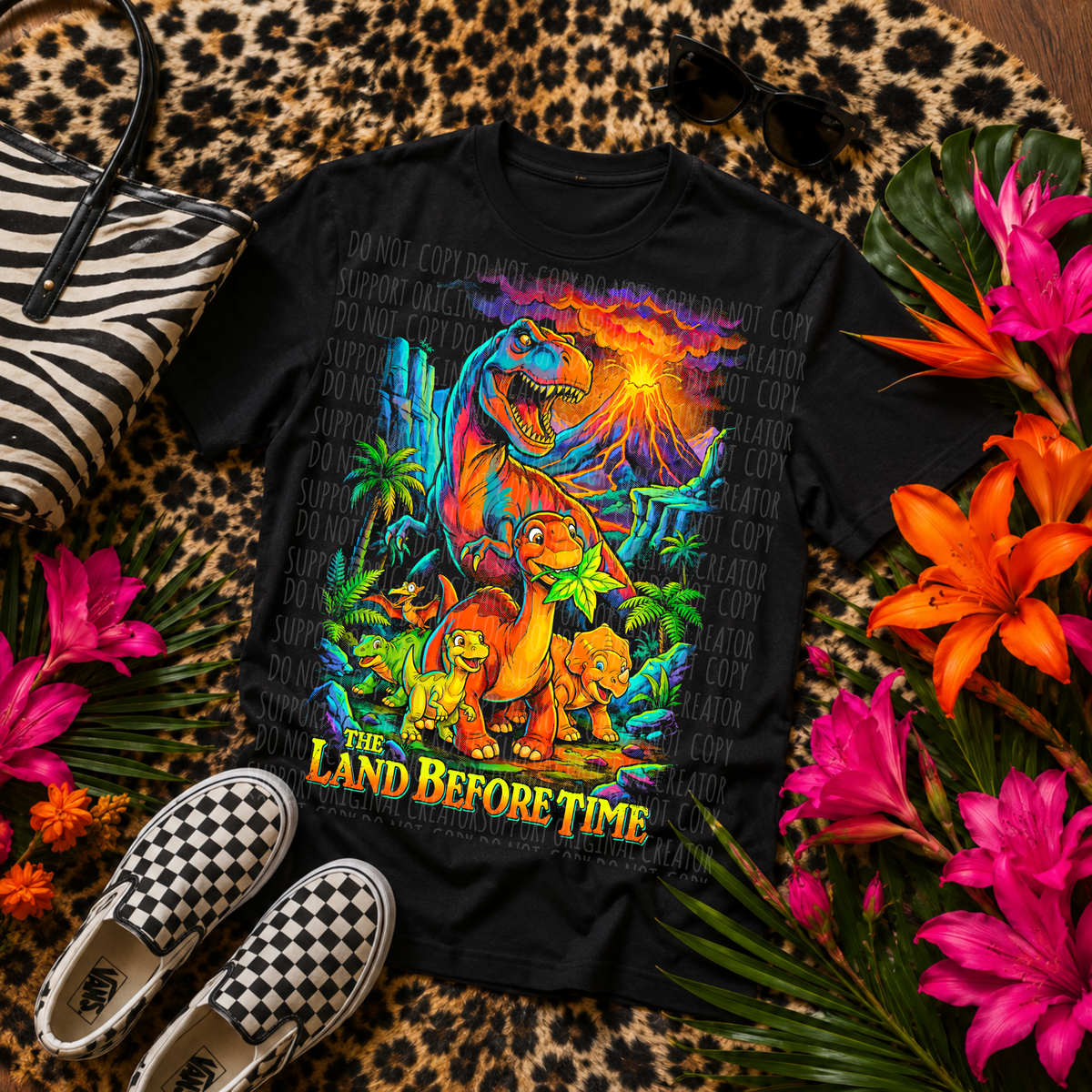 land before time mock 1 (starlight) DTF Transfer