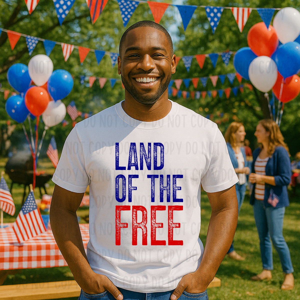 Land of the Free (Canvista) 101771 DTF transfer