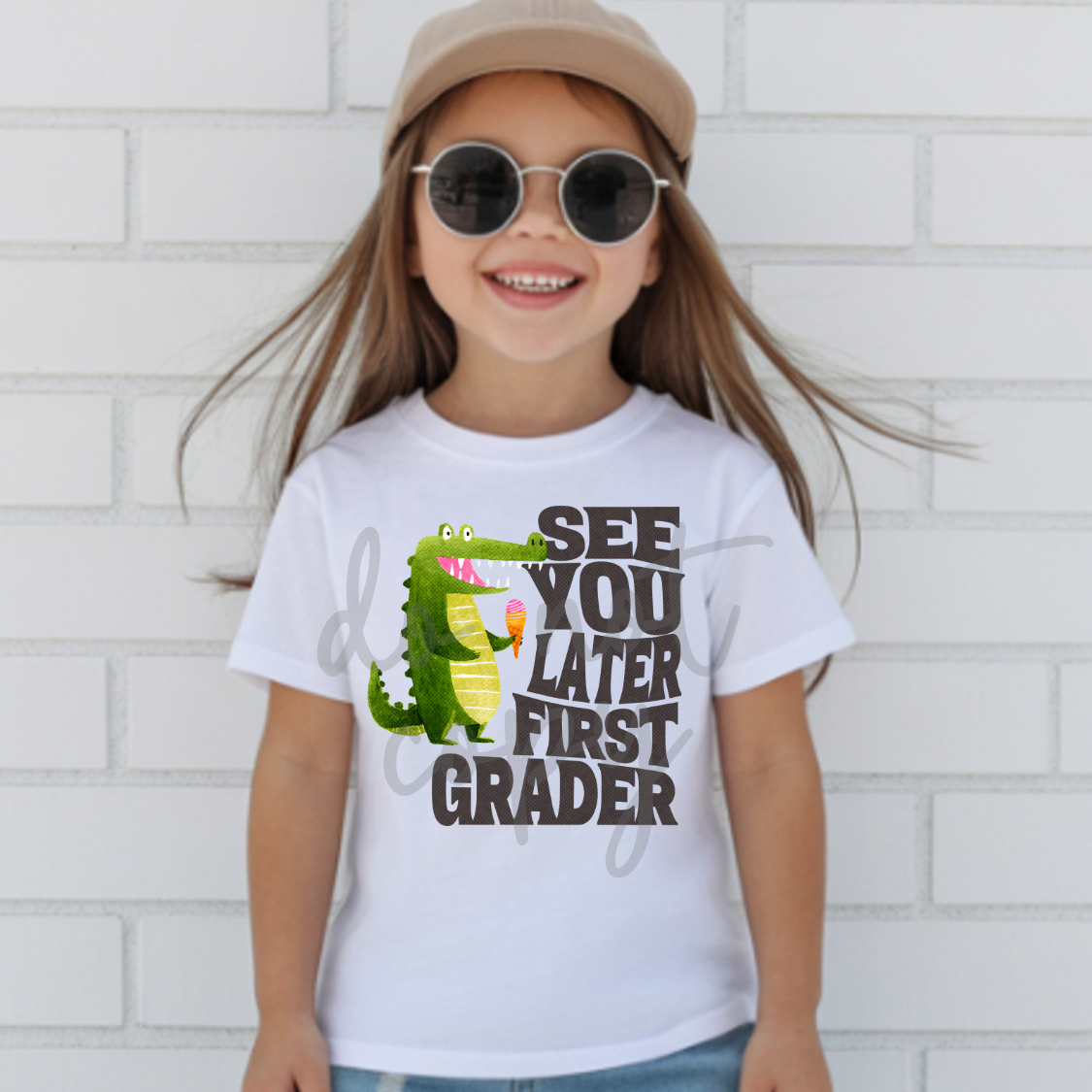 See you later first grader alligator (Parker) DTF Transfer