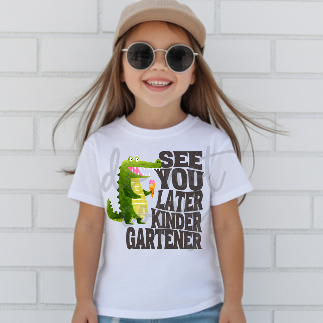 See you later kinder gartner alligator (Parker) DTF Transfer