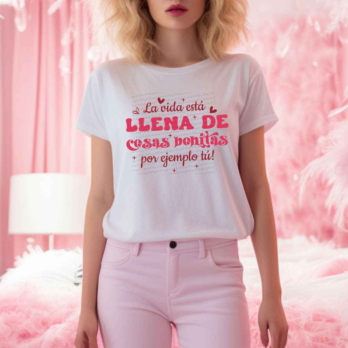 La Vida Esta Llena De Cosas Bonitas Por Ejemplo Tu 76276 DTF Transfer