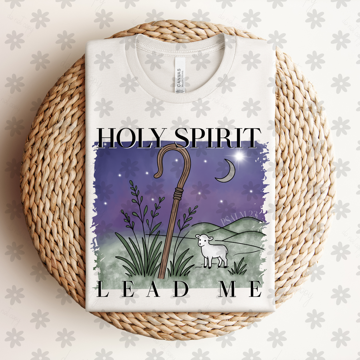 Holy spirit lead me (Dyed) DTF Transfer