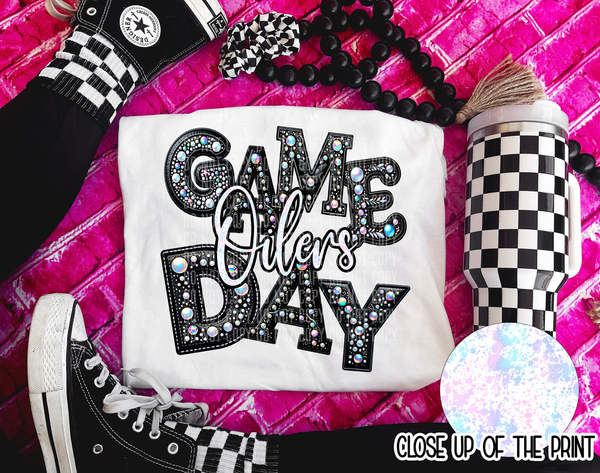 Game day oilers (CCDD) 43582 DTF TRANSFER