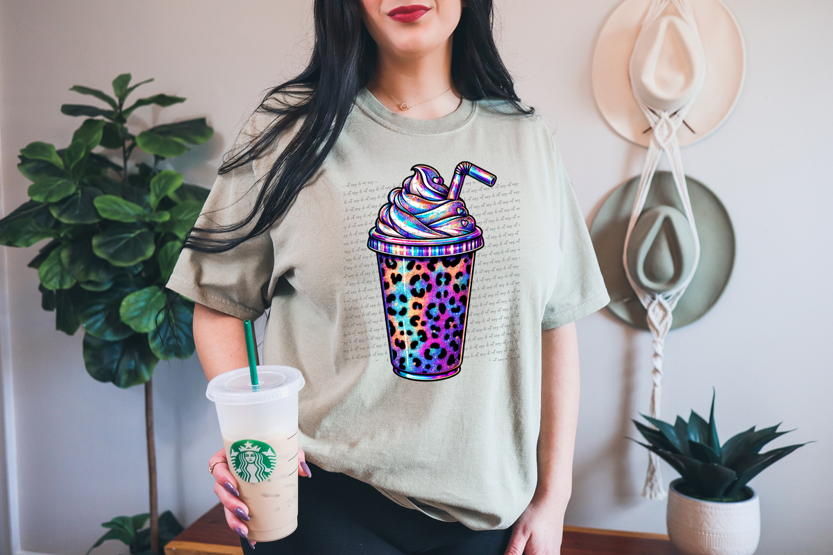 Leopard Frappe 51753 DTF transfer