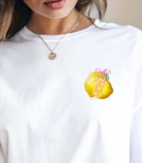 Lemon POCKET PRINT (Parker) 102318 DTF transfer