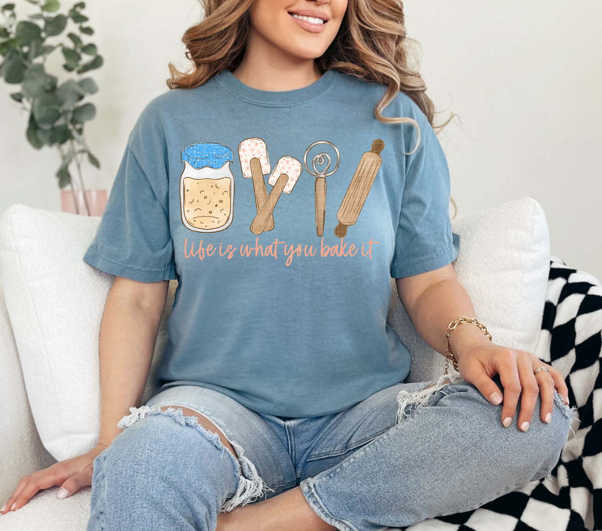 Life is what you bake it (40e) DTF Transfer