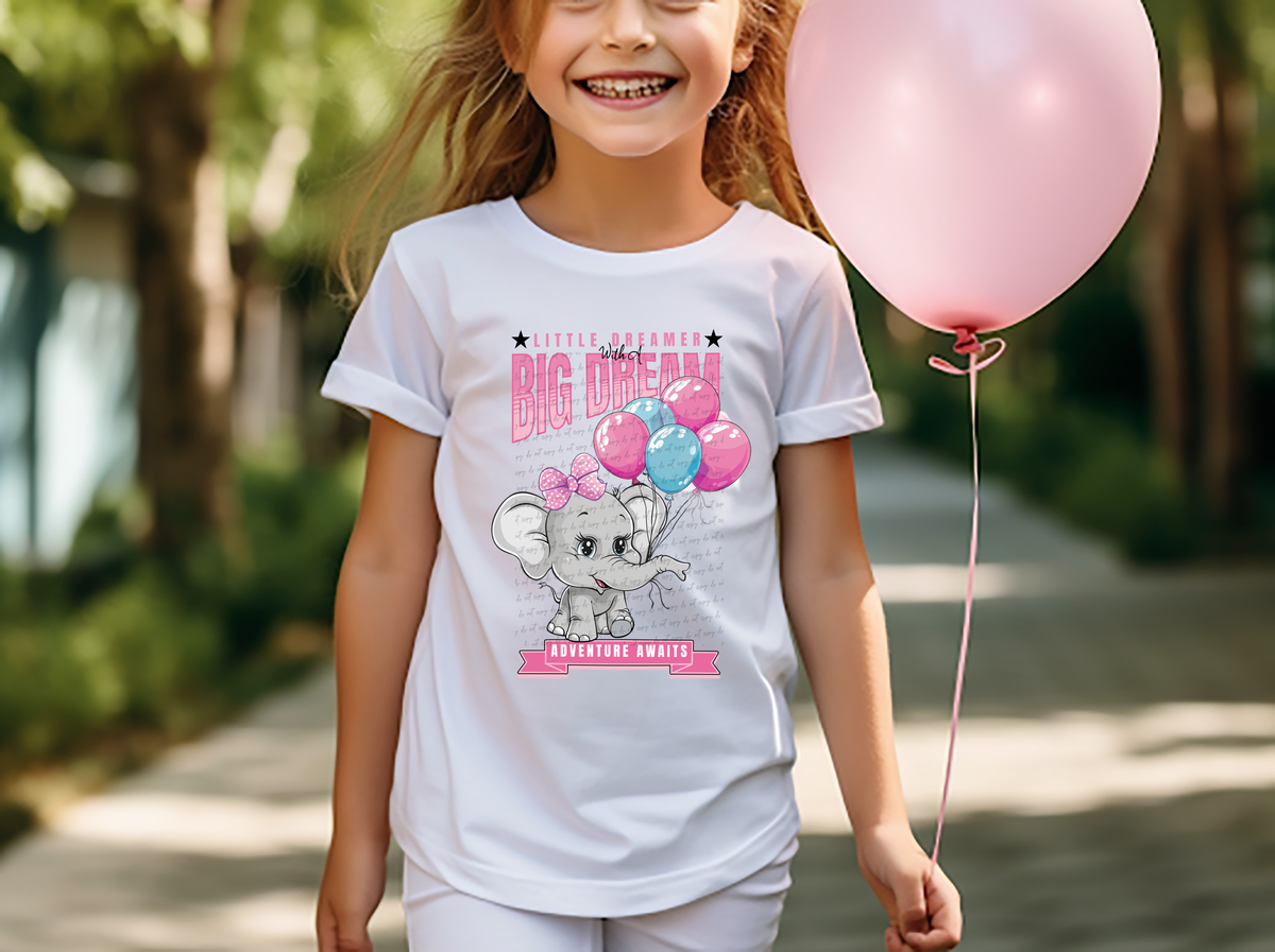 Little Dreamer Big Dream Adventure Awaits 59247 DTF transfer