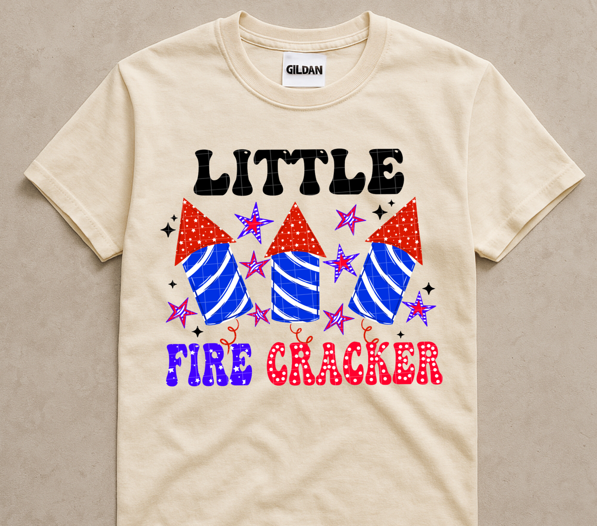 Little firecracker (40e) DTF Transfer