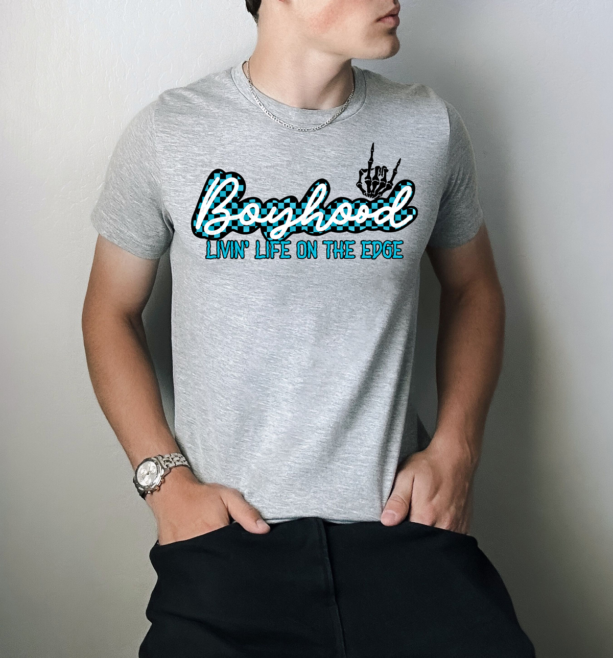 Boyhood Livin' Life On The Edge 117892 DTF transfer