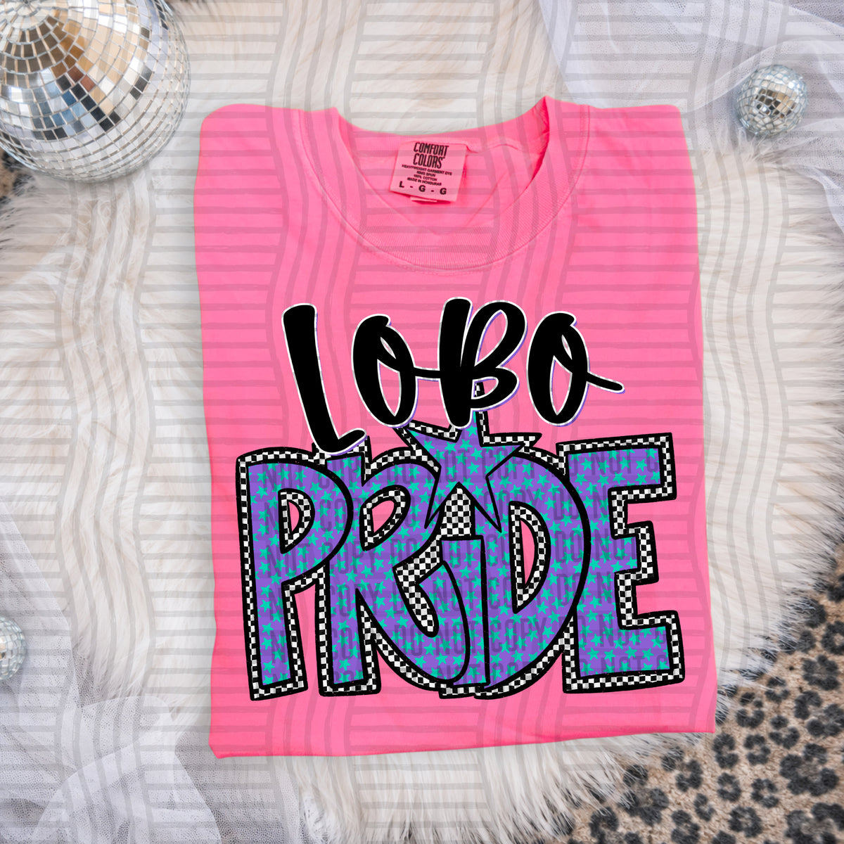 Lobo star pride (Caplinger) DTF transfer
