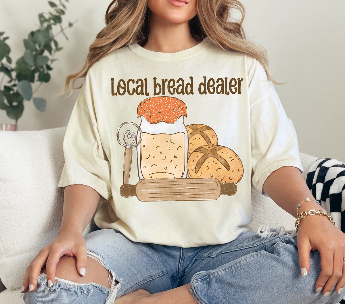 Local bread dealer (40e) DTF Transfer