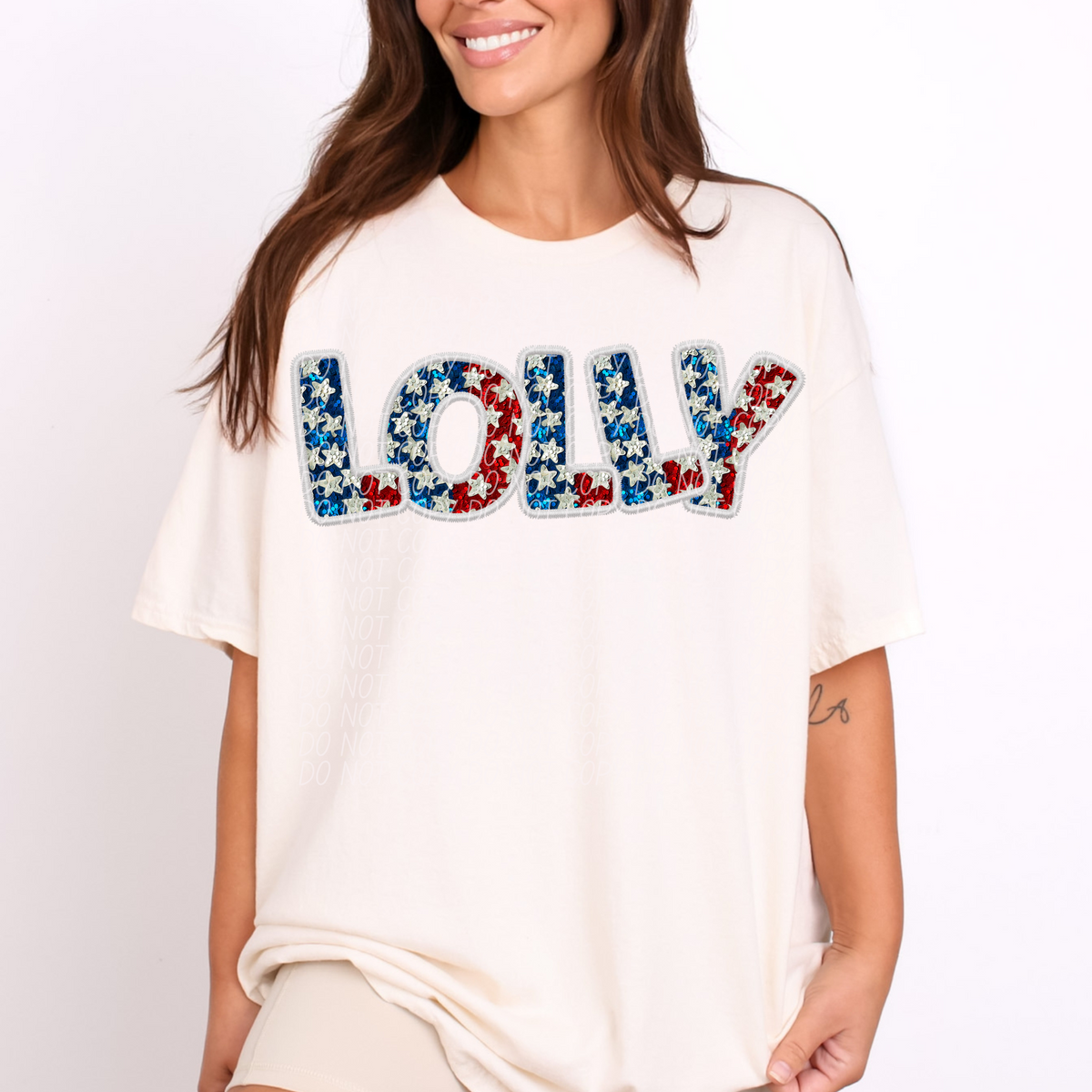 Lolly Glitter Stars (CITY) DTF transfer