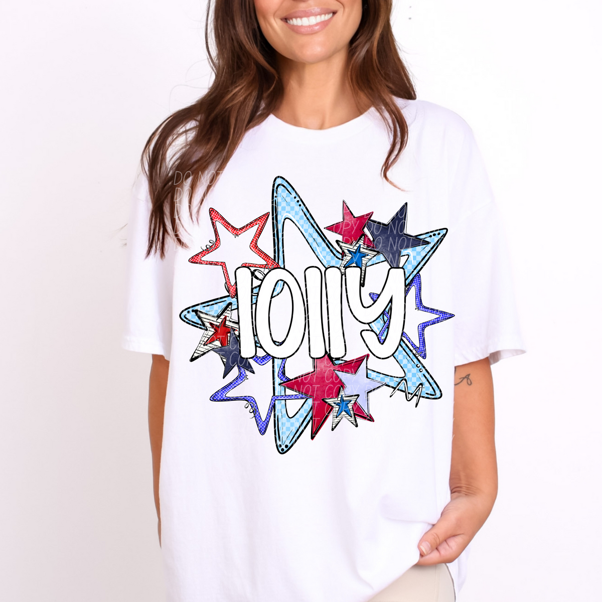 LOLLY fourth of July stars (CITY) DTF transfer