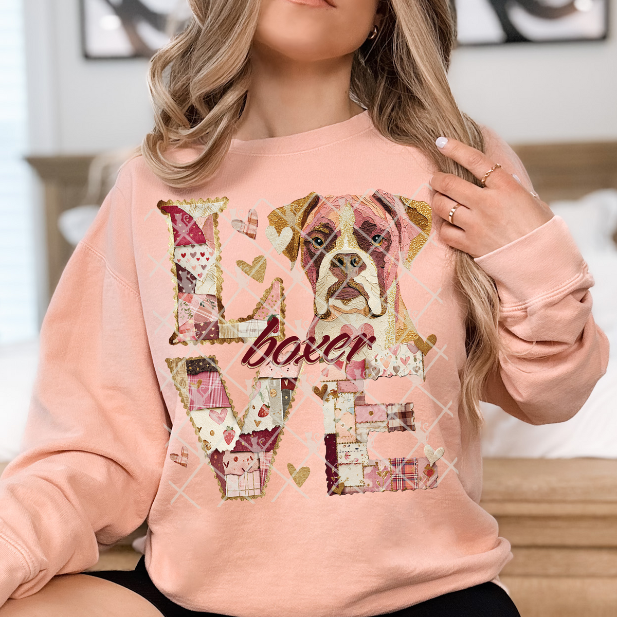 Love Boxer TTD DTF transfer