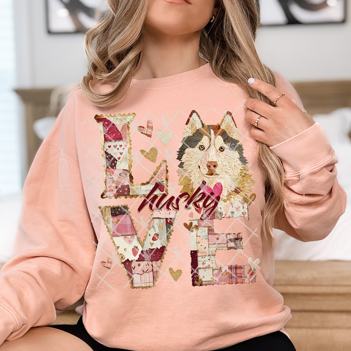 Love Husky TTD DTF transfer