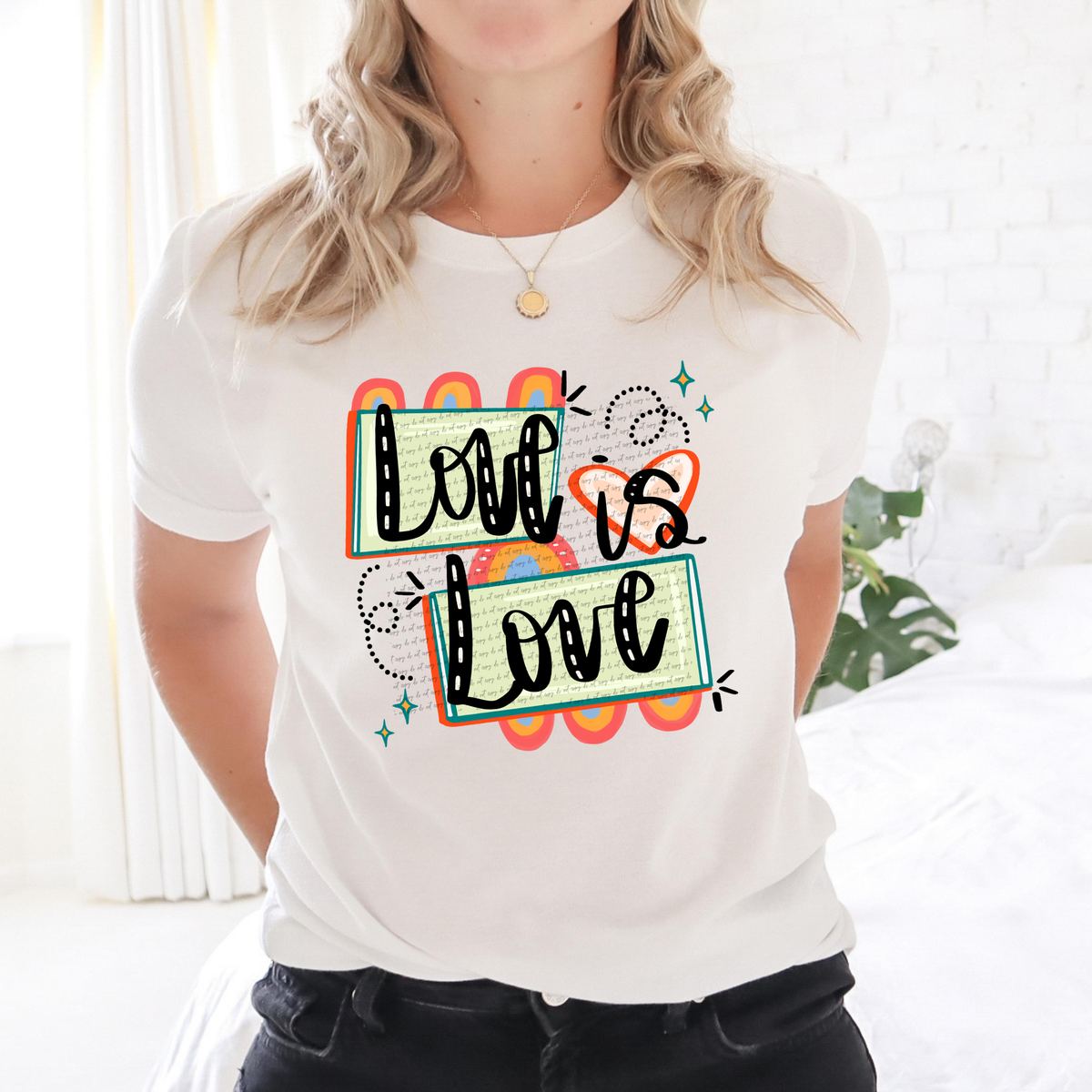 Love Is Love 42582 DTF transfer