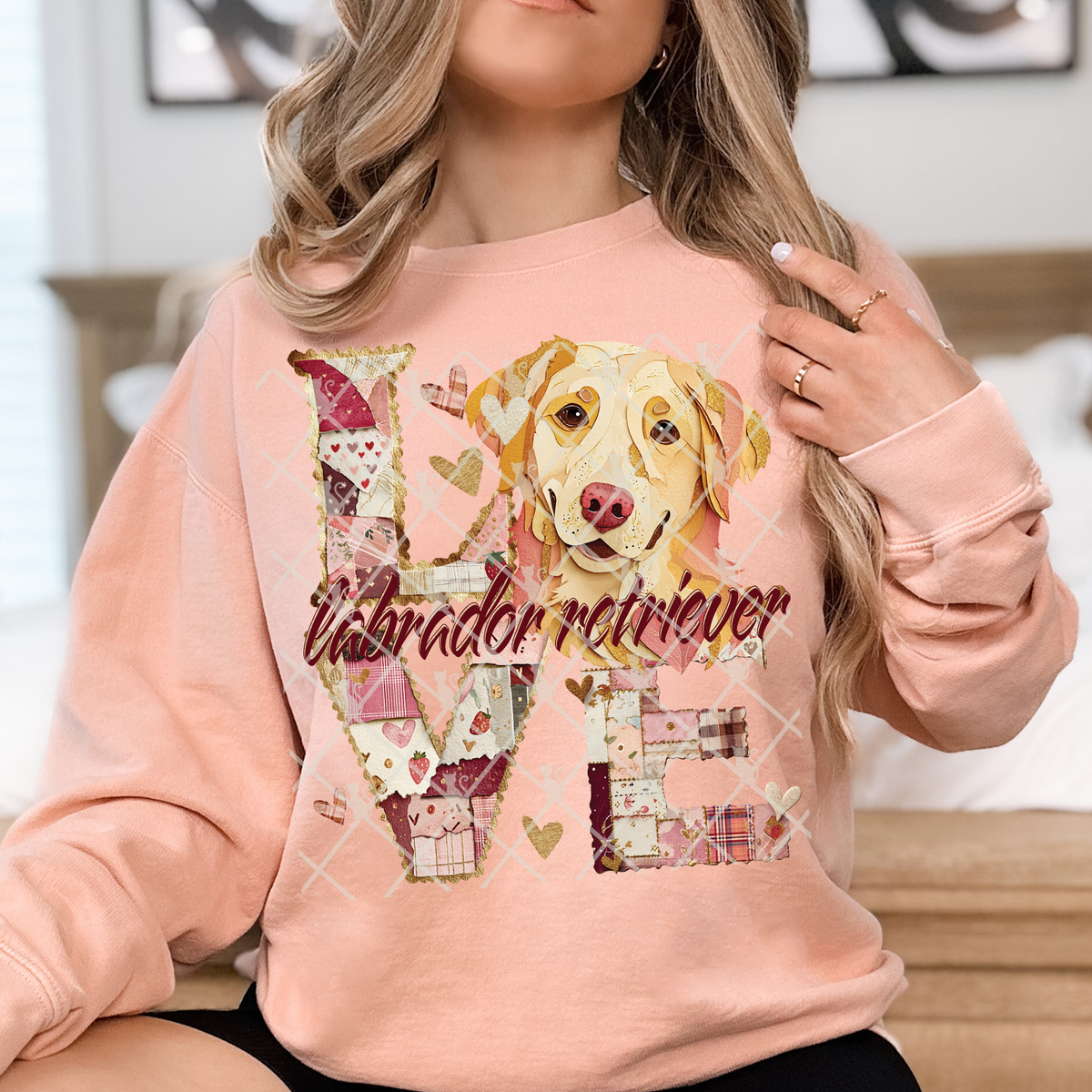 Love Labrador Retriever TTD DTF transfer