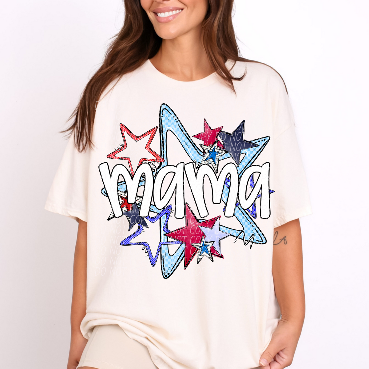 MAMA fourth of July stars (CITY) DTF transfer