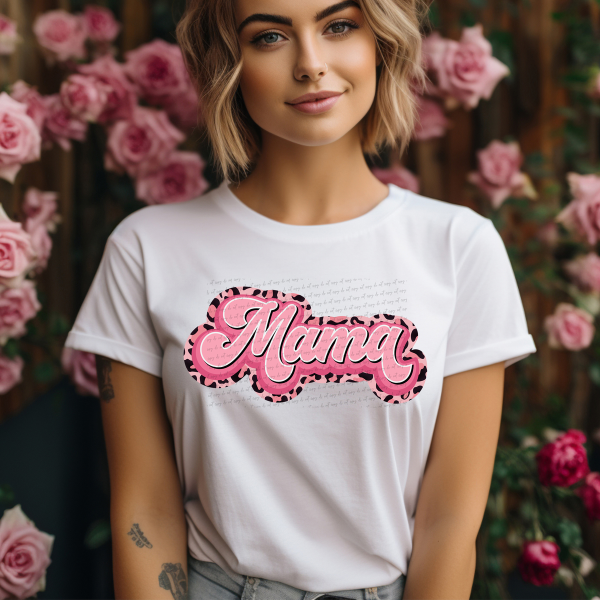 Mama Matching Sweetheart 81586 DTF Transfer