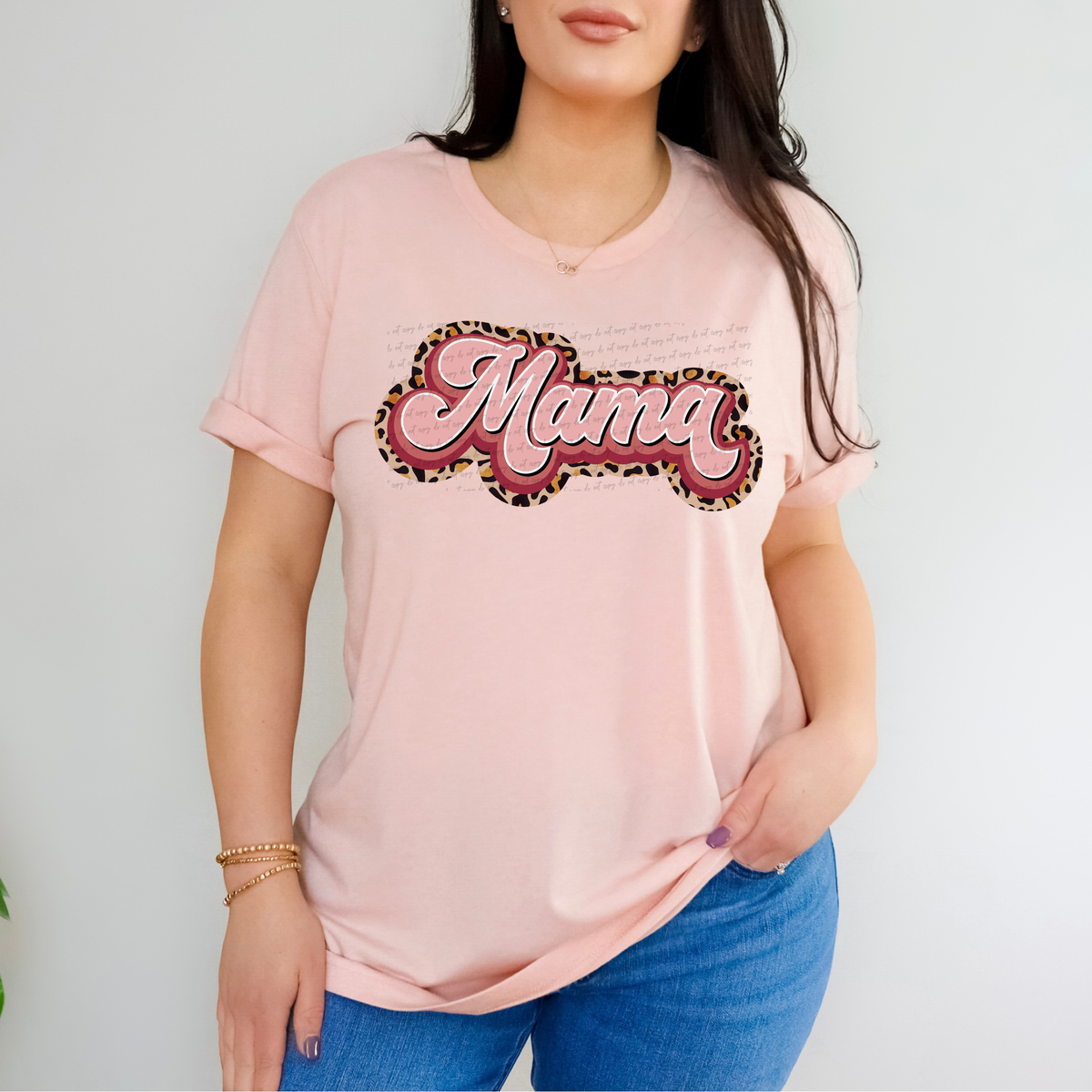 Mama Matching Sweetheart Leopard 81584 DTF Transfer