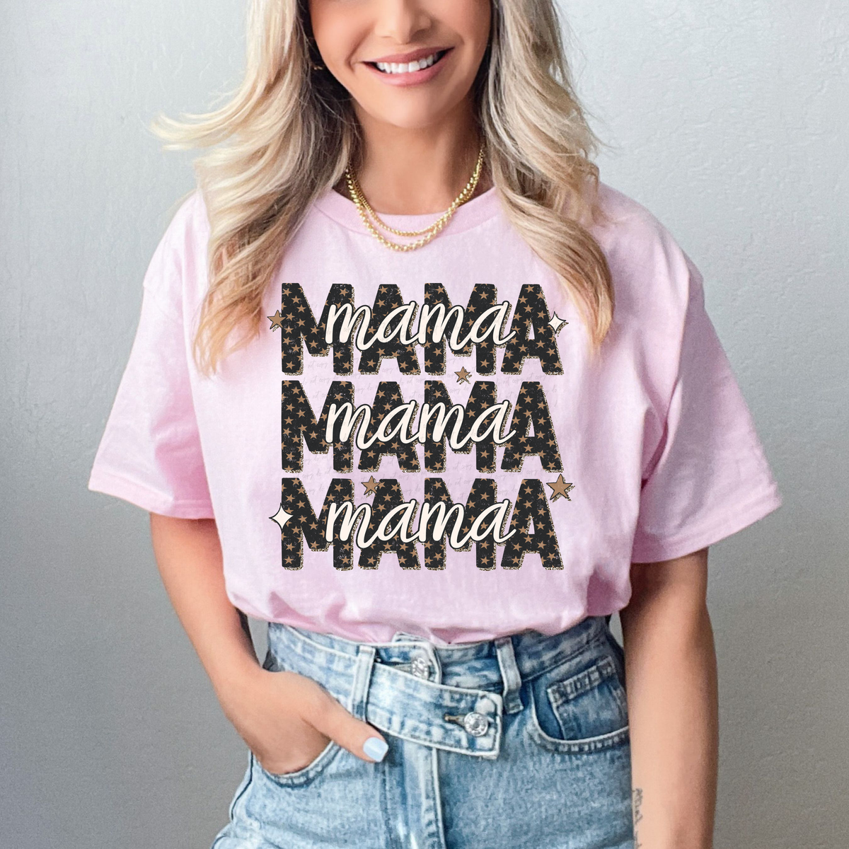 Mama Overlay Stars 108743 DTF transfer