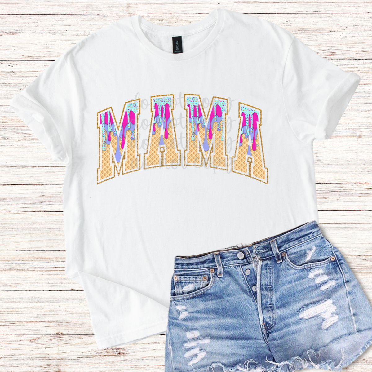 Mama pastel (Parker) 102751 DTF transfer