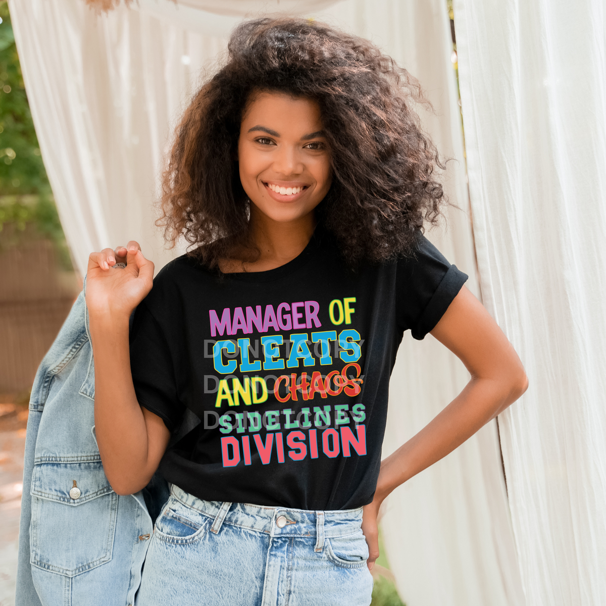 Manager of cleats and chaos (CSG) DTF Transfer