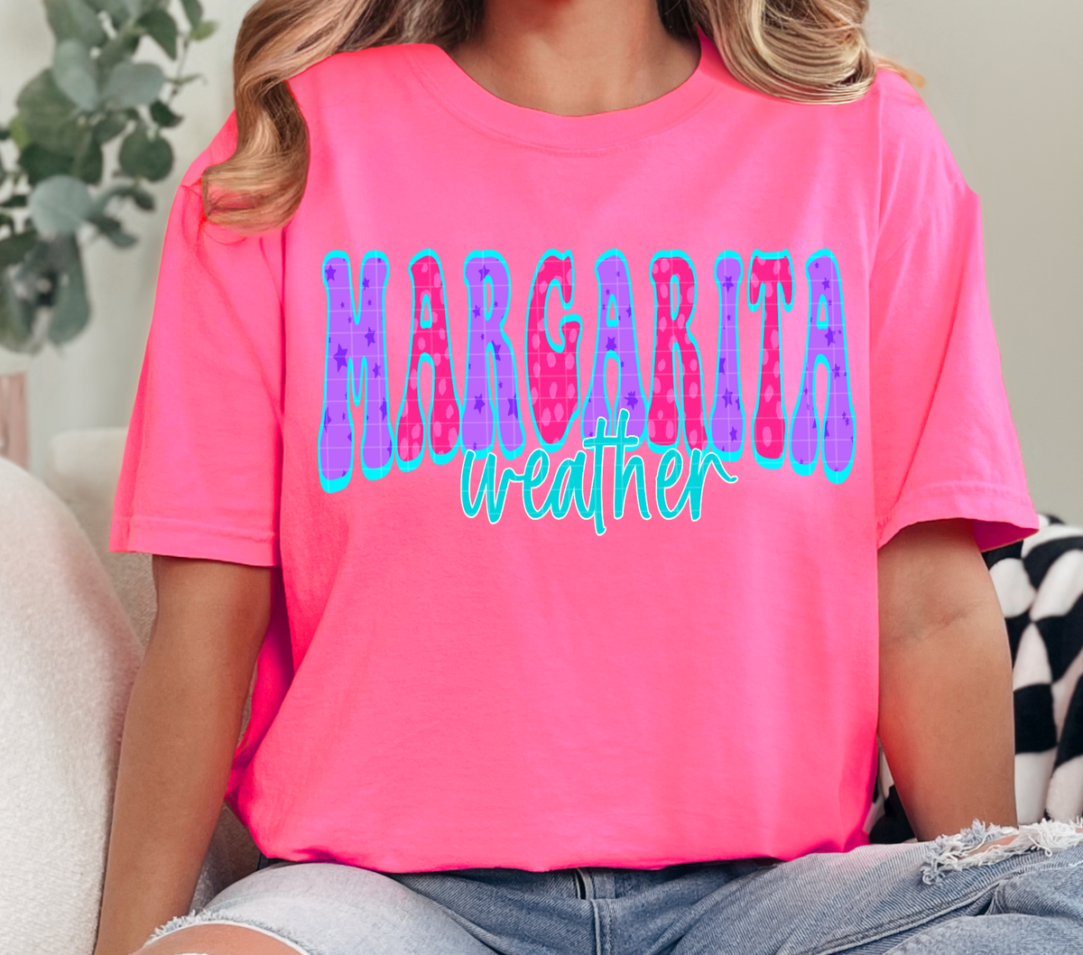 Margarita weather (40e) DTF Transfer
