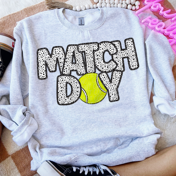 Match Day Tennis Dotted 66192 DTF transfer