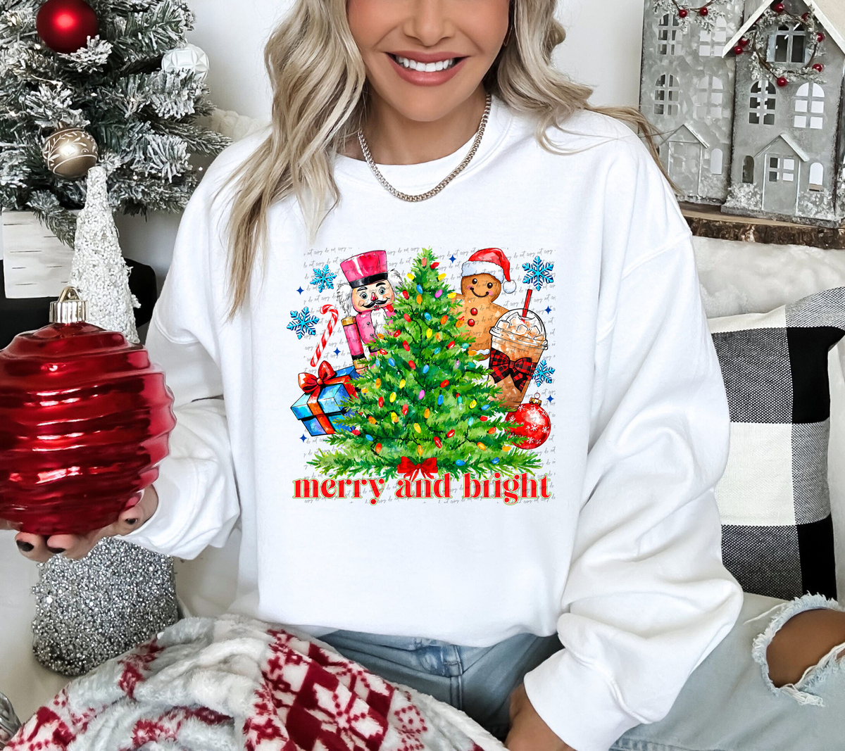 Merry and Bright 66130 DTF transfer