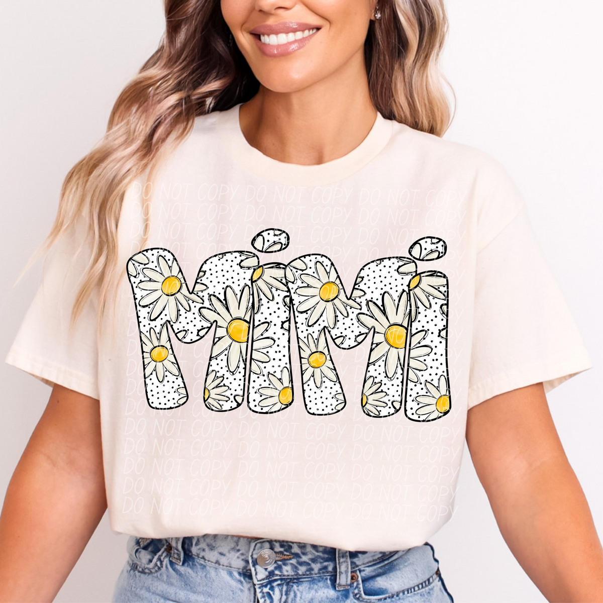 Mimi Daisy Dots (CITY) 98801 DTF transfer