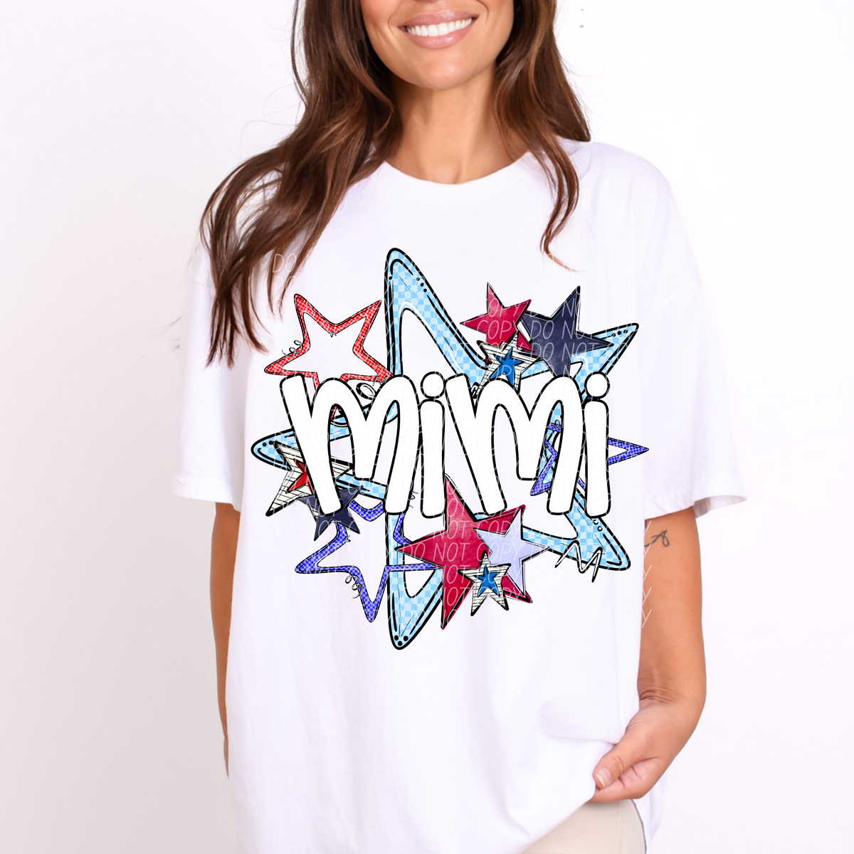 MIMI fourth of July stars (CITY) DTF transfer