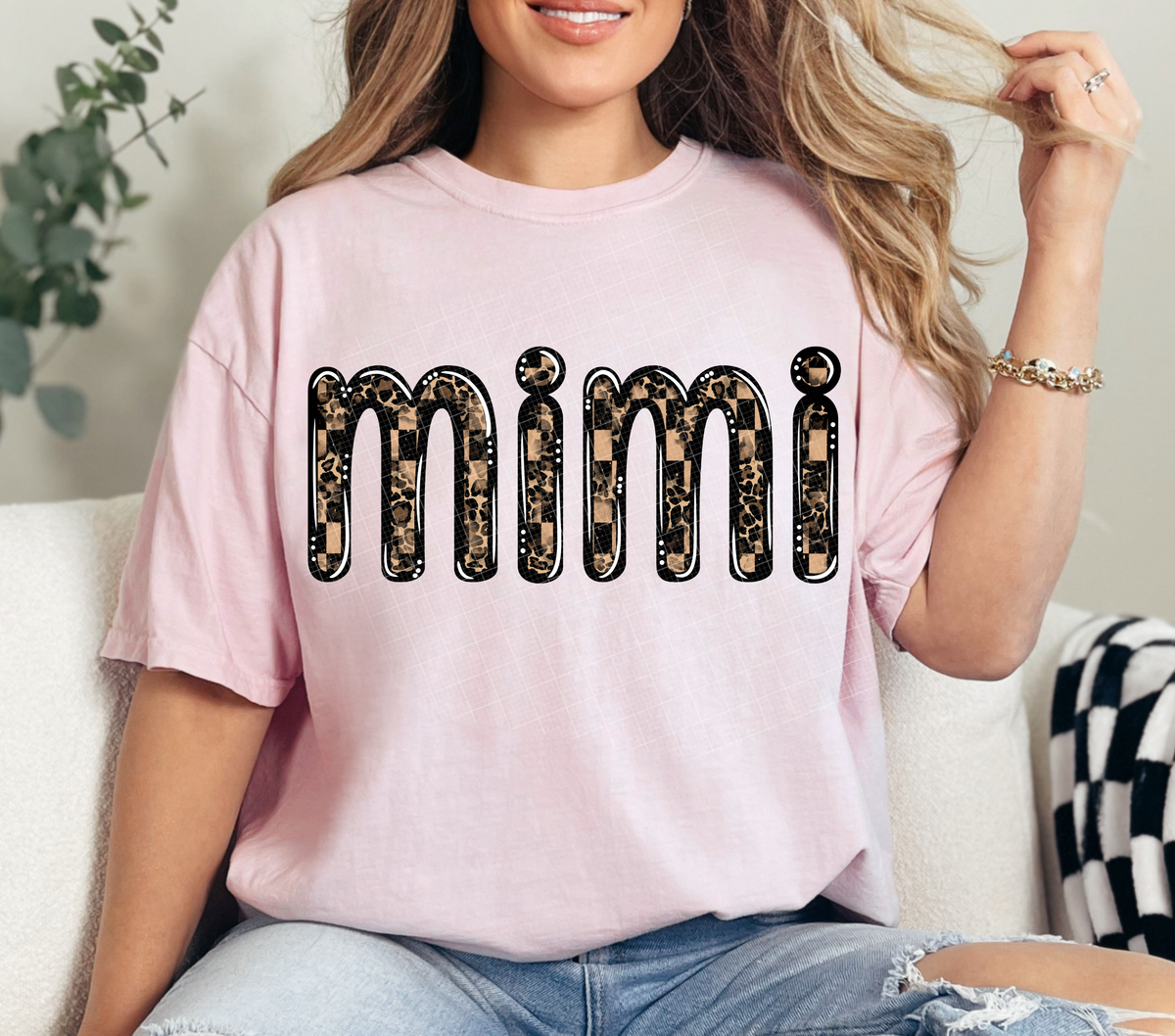 Mimi leopard filled (Linda) DTF Transfer