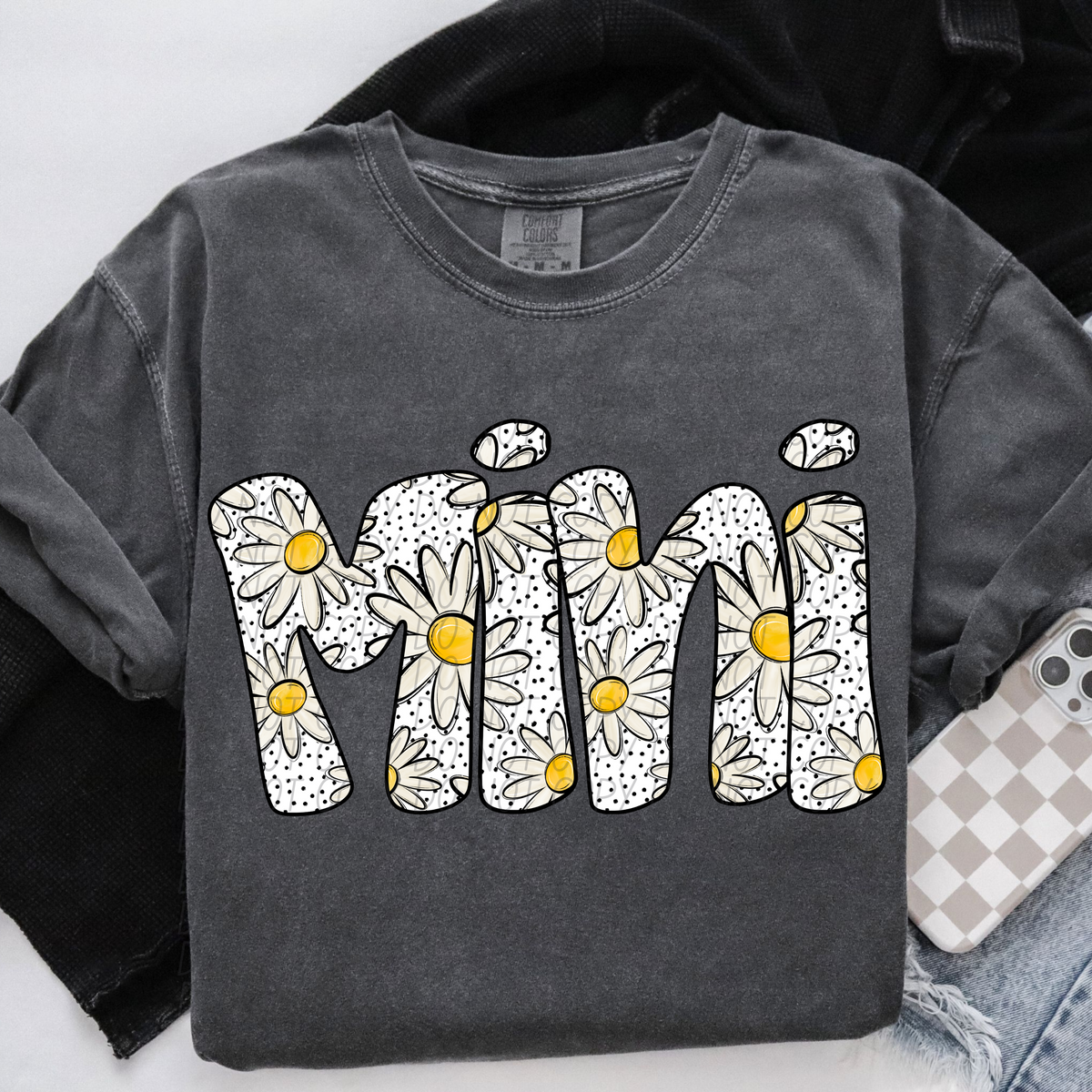 Mini Daisy Dots (CITY) 98801 DTF transfer