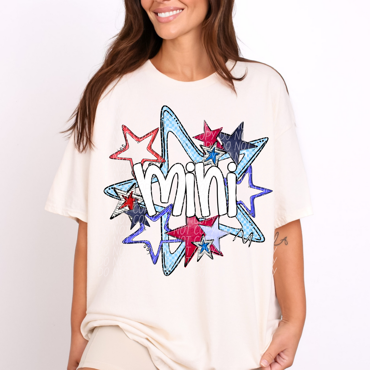 MINI fourth of July stars (CITY) DTF transfer