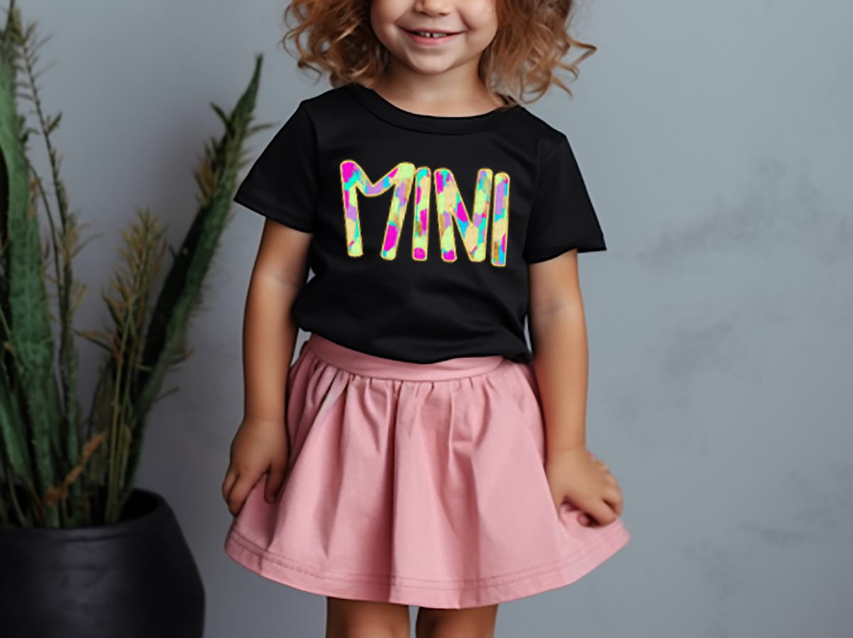 Mini Faux Glitter Brushstroke 108815 DTF transfer