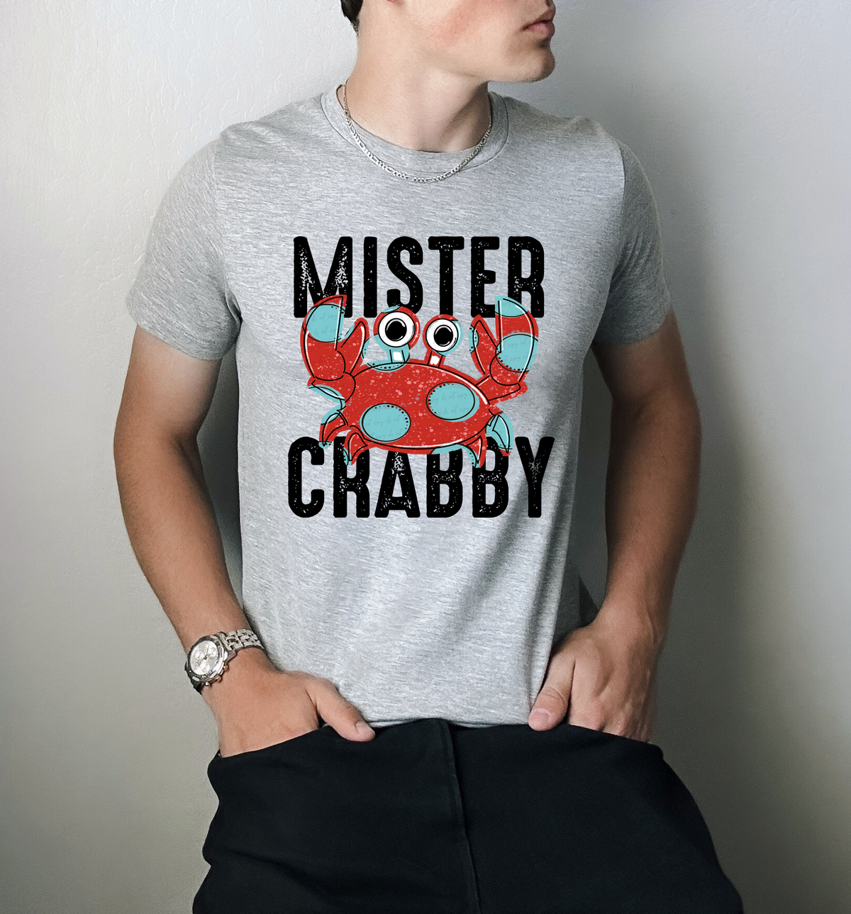 Mister Crabby 116634 DTF Transfer
