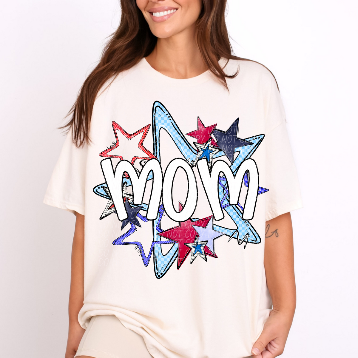 MOM fourth of July stars (CITY) DTF transfer