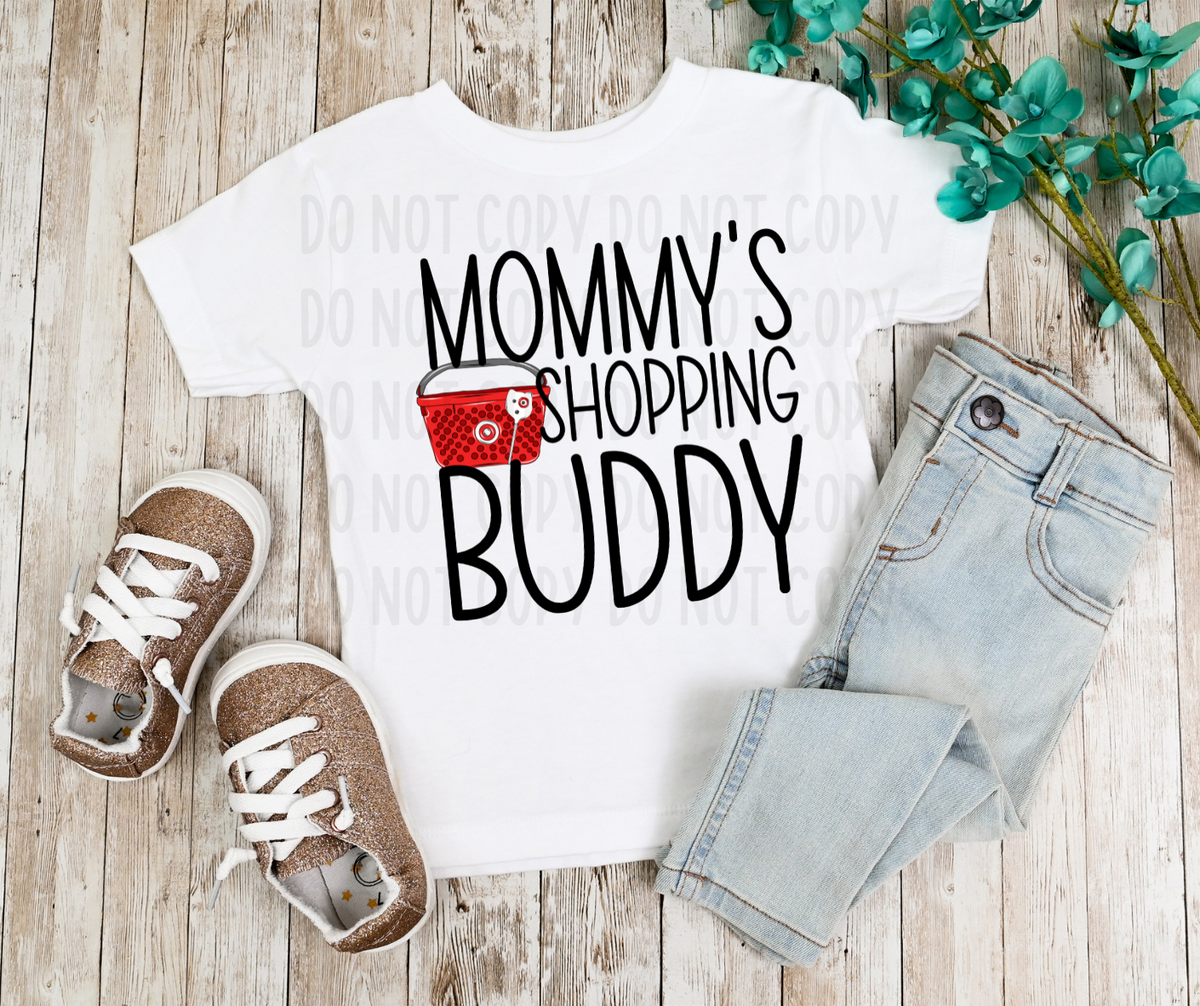 Mommy's Shopping Buddy Basket (canvista) DTF transfer