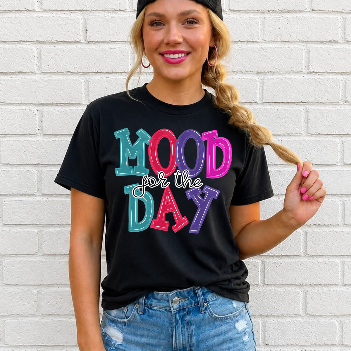 Mood for the day DTF Transfer