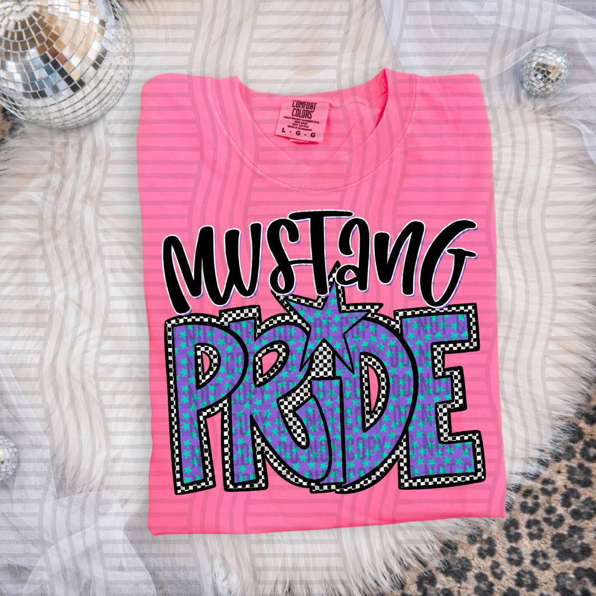 Mustang star pride (Caplinger) DTF transfer