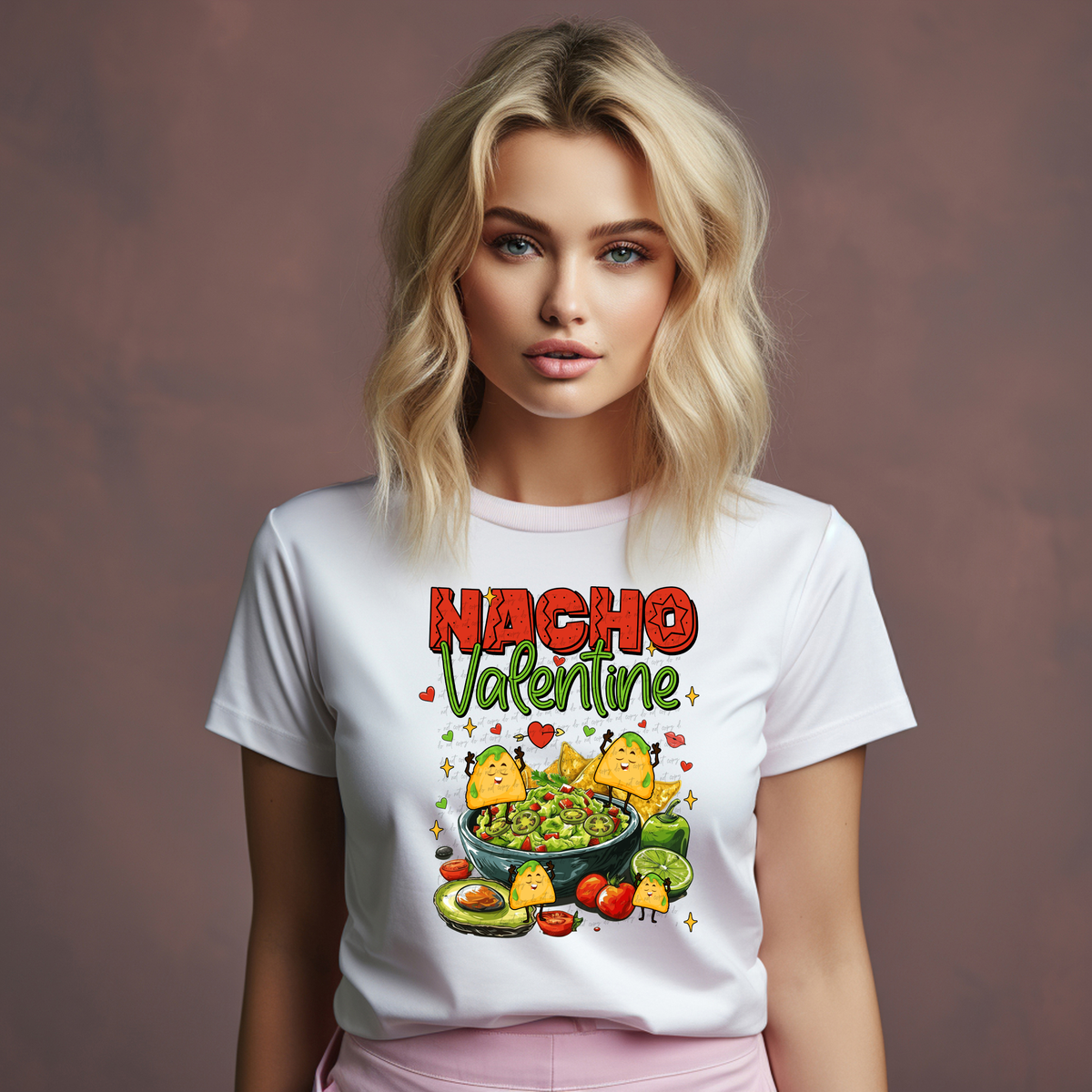 Nacho Valentine 76285 DTF Transfer