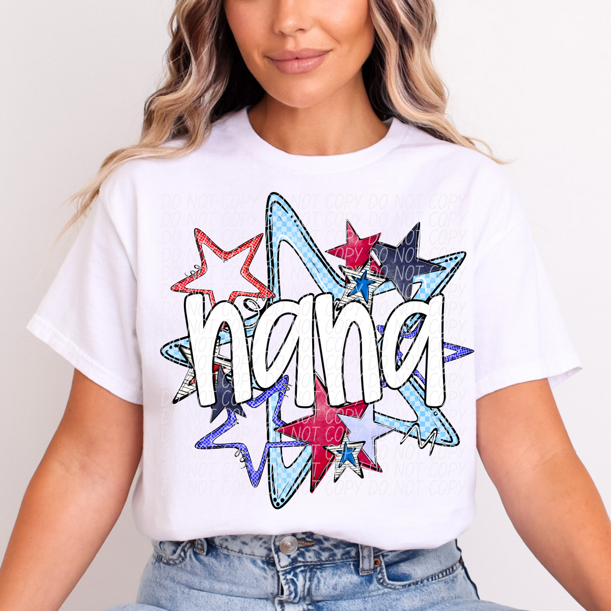 NANA fourth of July stars (CITY) DTF transfer
